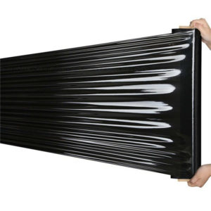 black pallet protection stretch film