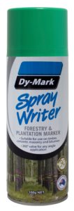 dymark spray writer green spray paint