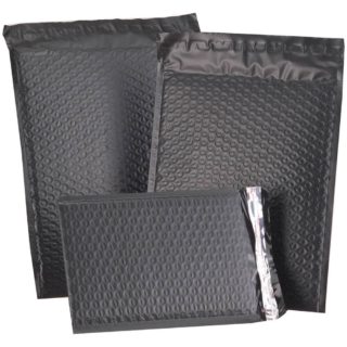 matt black mailer bags