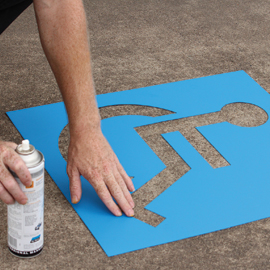 dymark safety stencil